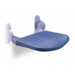 Asiento blando para asiento de ducha plastico azul